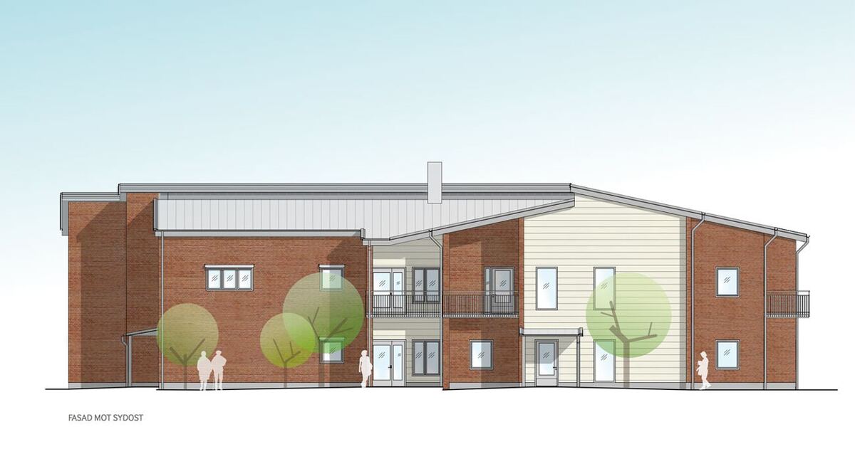 Arkitektritning, projektering av ny fastighet