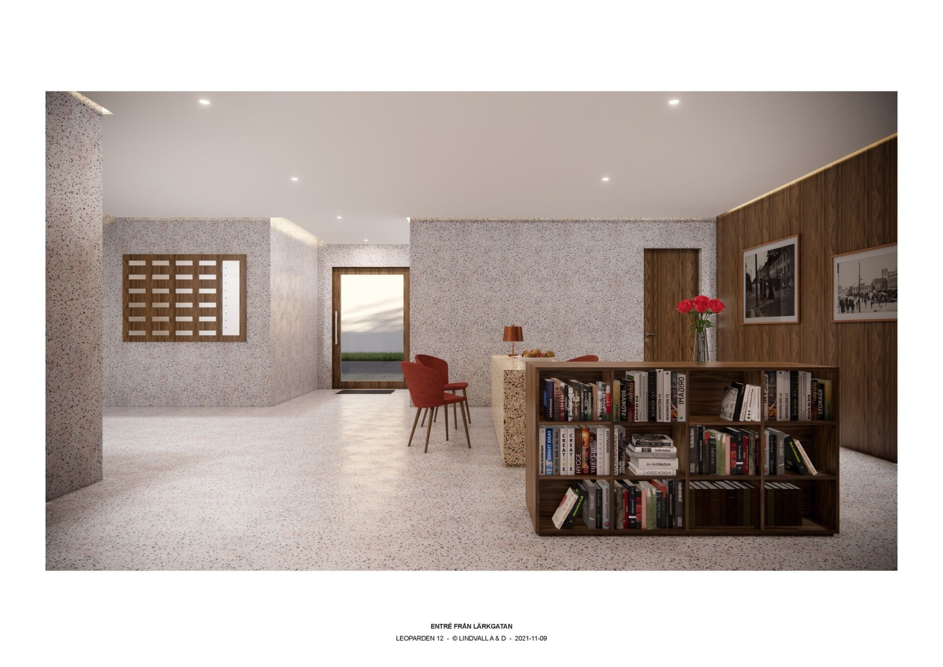 Leoparden 12 lobby rendering